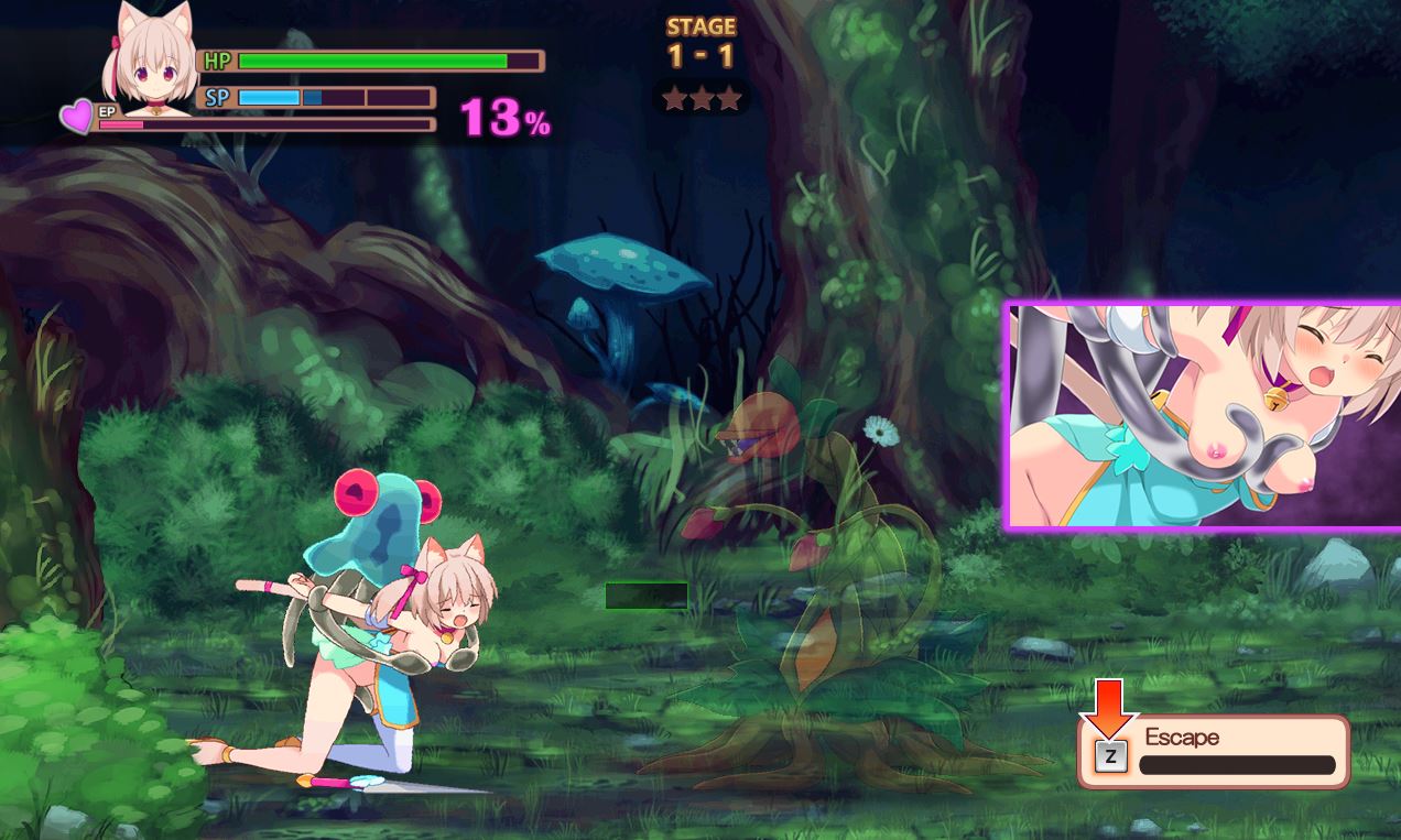 Lala and the bizarre dungeon