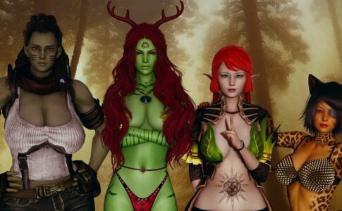 Dominas of the Forsaken Planet Adult Game Cover