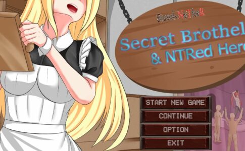 Secret Brothel and NTRed Hero Adult Game Cover