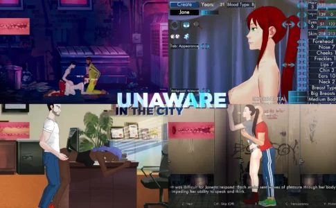 Unaware in The City Adult Game Cover