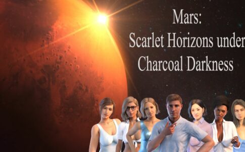 Mars Scarlet Horizons Under Charcoal Darkness Adult Game Cover