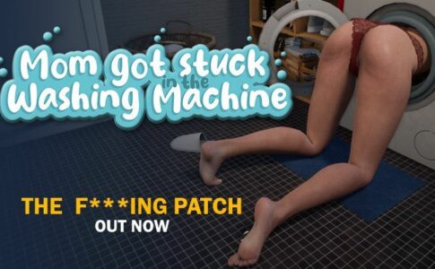 Mom Got Stuck in the Washing Machine Adult Game Cover