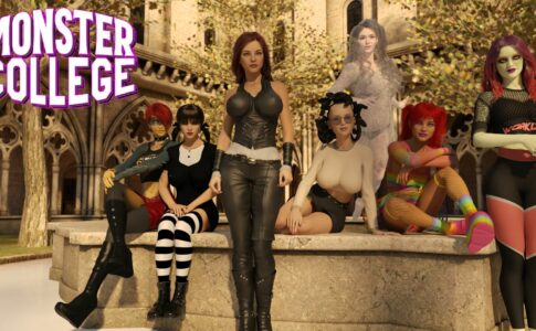 Monster College Adult Game Cover