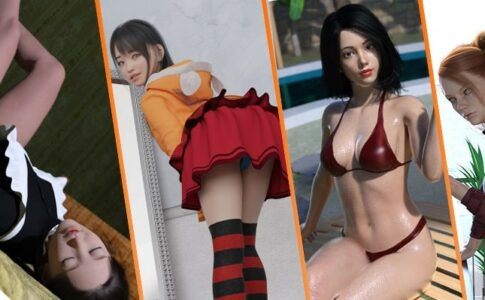 Peeping and Teasing Adult Game Cover