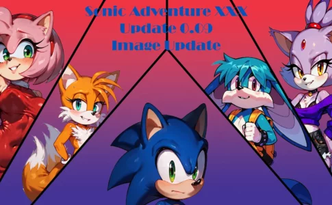 Sonic Adventure XXX Adult Game Cover