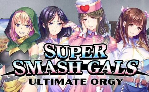 Super Smash Gals Ultimate Orgy Adult Game Cover