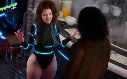 Vaporwave 2059 Adult Game Cover