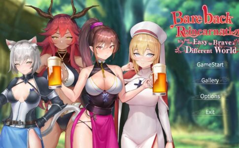 Bareback Reincarnation - It's Just That Easy to Brave a Different World Adult Game Cover