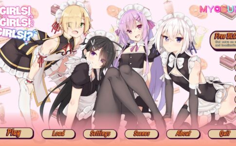 Girls! Girls! Girls! Adult Game Cover