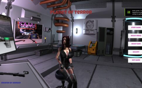 Planet of Terror Adult Game Cover