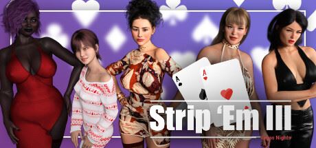 Strip'Em III Adult Game Cover
