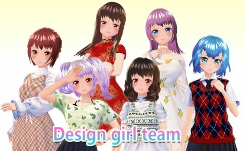 Design Girl Team Adult Game Cover
