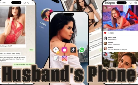 Husband's Phone Porn Game Cover