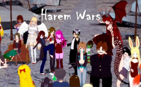 Harem Wars Adult Game Cover