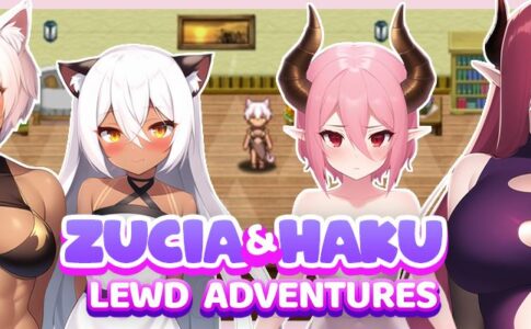 Zucia and Haku Lewd Adventures Adult Game Cover