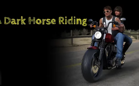 A Dark Horse Riding Adult Game Cover