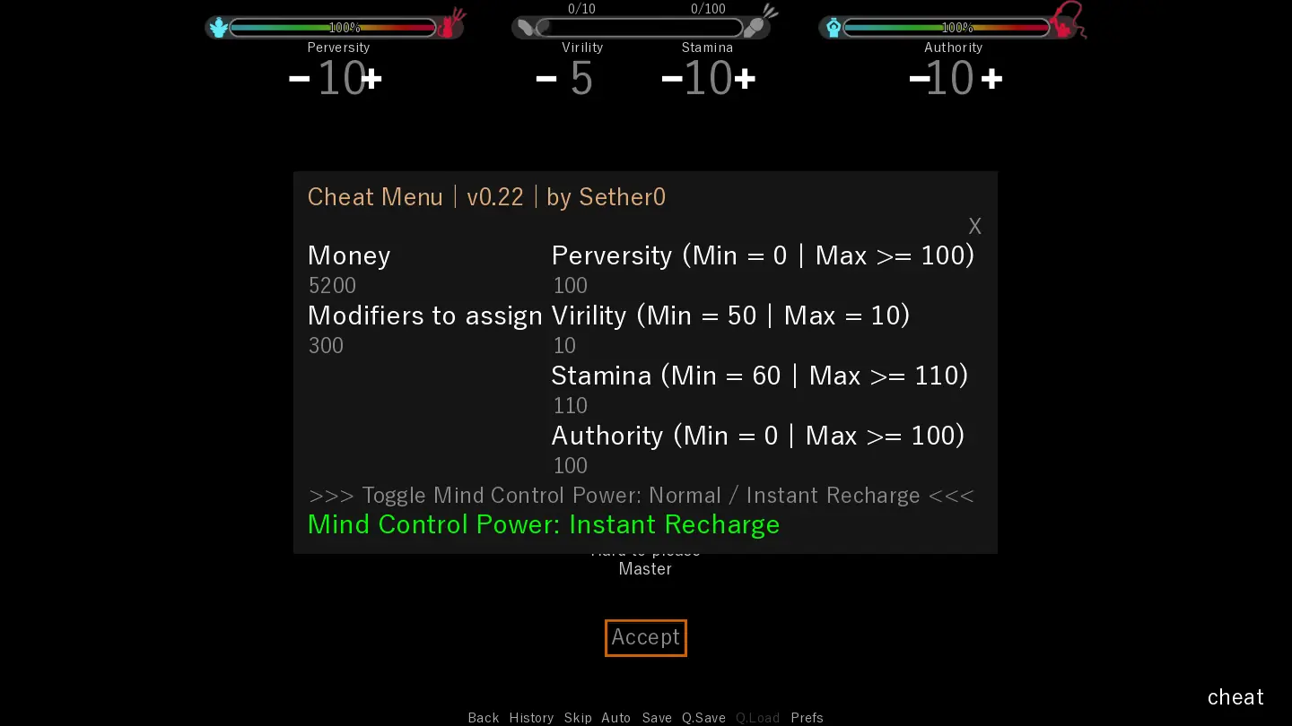 Cheat Mod