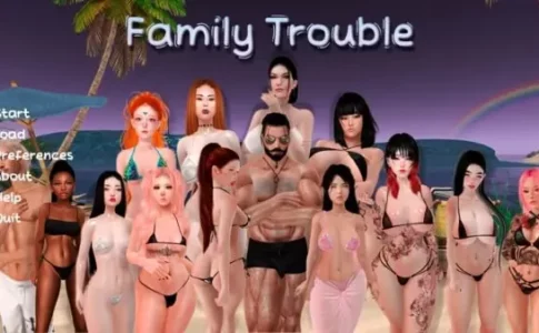 Family Trouble Adult Game Cover