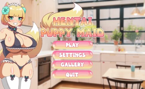 Hentai Puppy Maid Adult Game Cover