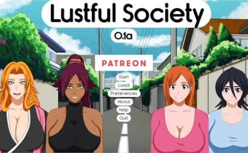 Lustful Society Adult Game Cover