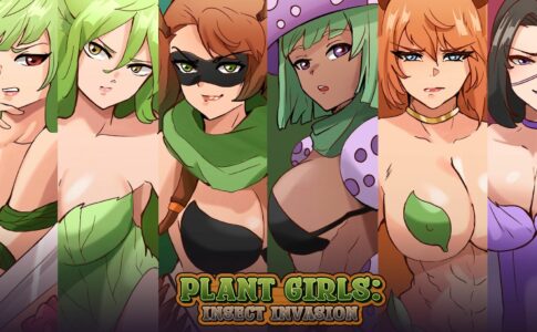 Plant Girls Insect Invasion Adult Game Cover