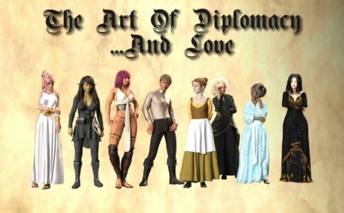 The Art of Diplomacy and... Love Adult Game Cover