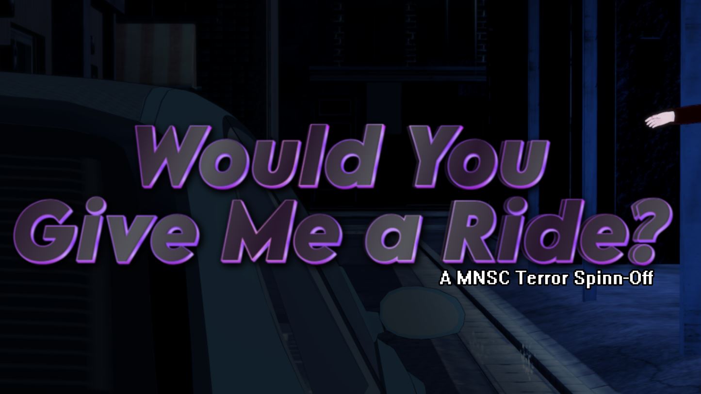 Would You Give me a Ride? [Finished] - Version: 1.0 Final