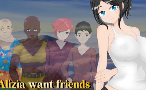 Alizia Want Friends Adult Game Cover
