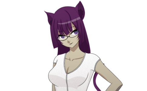 Catgirl Highschool Adult Game Cover