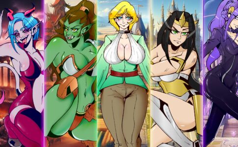Conquering Queens Adult Game Cover