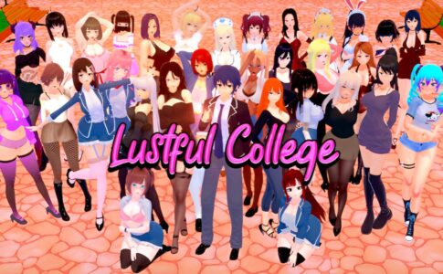 Lustful College Rework Adult XXX Game Cover