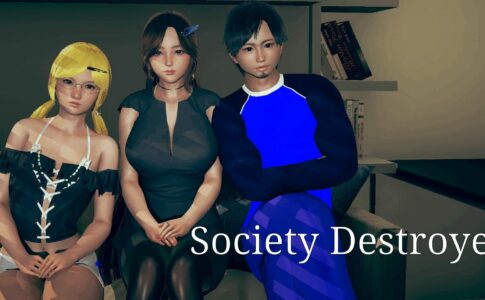 Society Destroyed Adult Game Cover