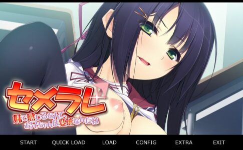 Feeling Good With Your Little Sister, Onii-Chan You're Pervert Adult Game Cover
