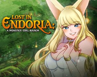 Lost in Endoria Monster Girls Adult Game Cover