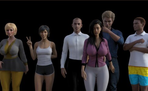 Meet the New Neighbors Adult Game Cover