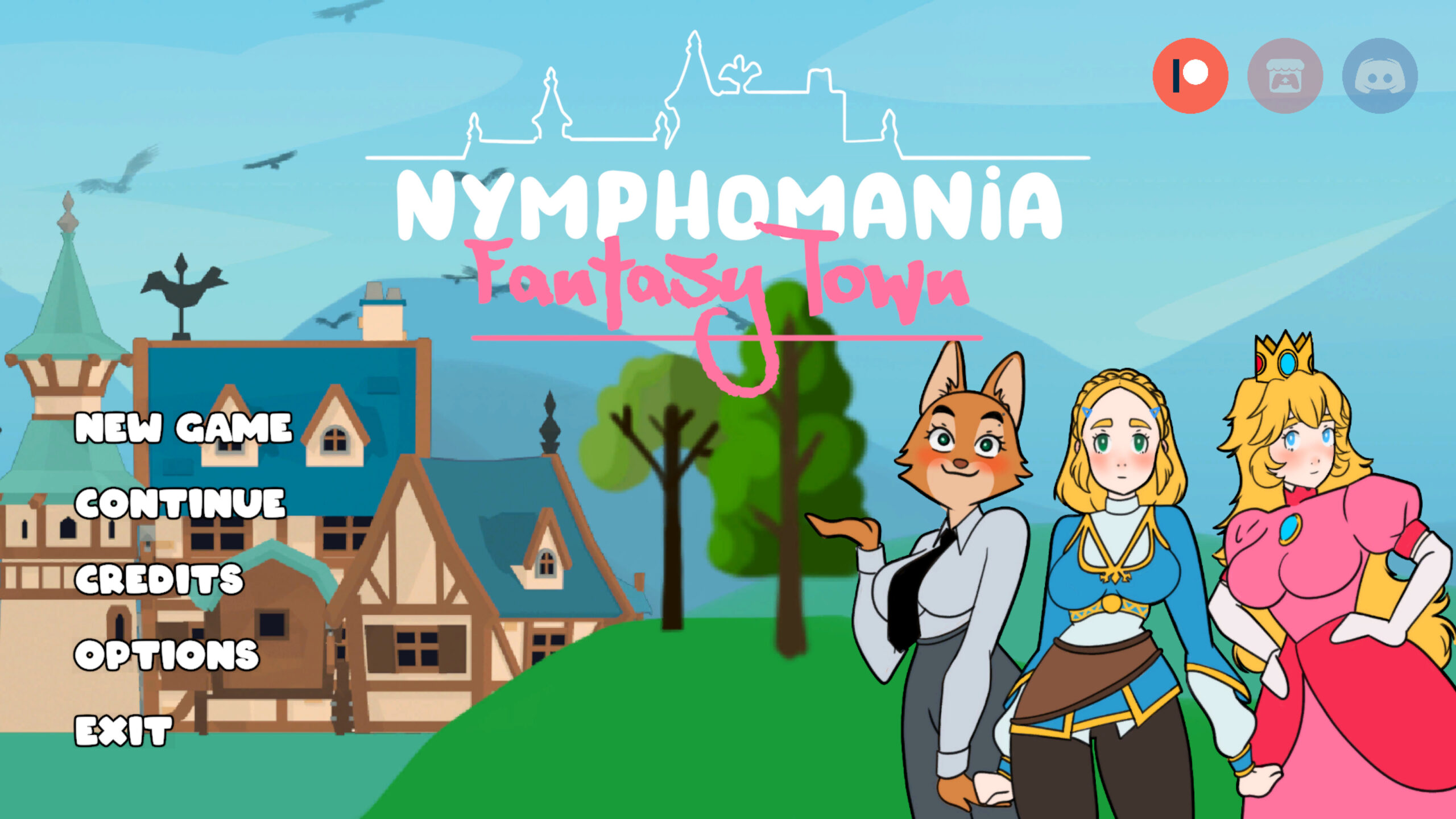 Unity] Nymphomania: Fantasy Town - v0.2 Beta by Unifox Game Studio 18+  Adult xxx Porn Game Download