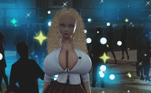 Series of Bimbofication Events Downfall of Little Miss Perfect Adult Game Cover