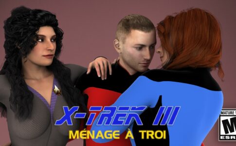 X-Trek III Ménage à Troi Adult Game Cover