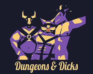 Dungeons & Dicks-Uncensored Adult Game Cover