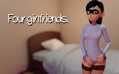 Four Girlfriends Adult Game Cover