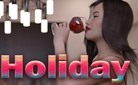 Horny Holiday Adult Game Cover