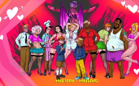 Milftoon - MilfLand Adult Game Cover