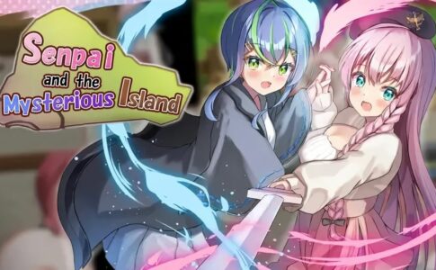 Senpai and the Mysterious Island Adult Game Cover