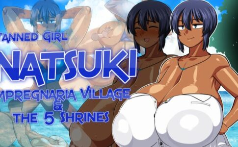 Tanned Girl Natsuki Impregnaria Village and the 5 Shrines Adult Game Cover