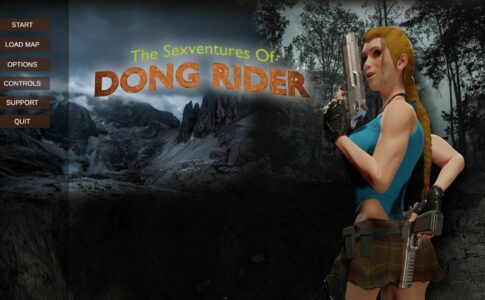 The Sexventures of Dong Rider Adult Game Cover