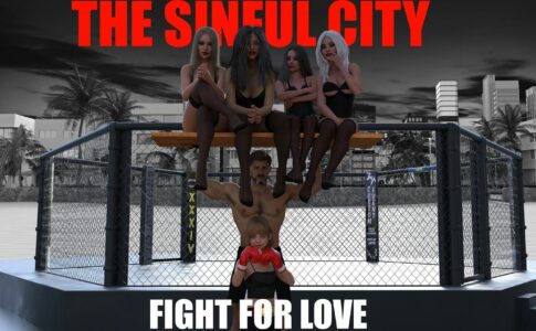 The Sinful City Fight For Love Adult Game Cover