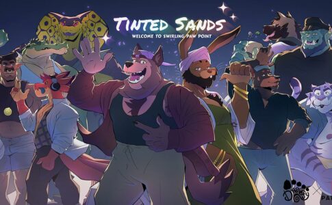 Tinted Sands Welcome to Swirling Paw Point Adult Game Cover