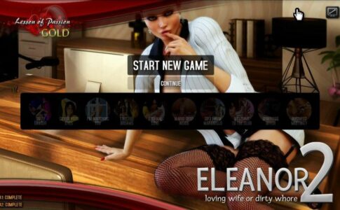 Eleanor 2 Loving Wife or Dirty Whore Adult Game Cover