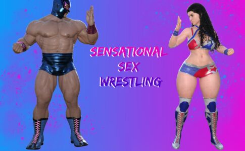 Sensational Sex Wrestling Adult Game Cover