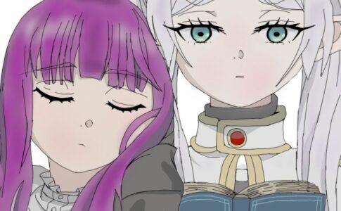 Frieren and Fern in the Lewd Dungeon Adult Game Cover